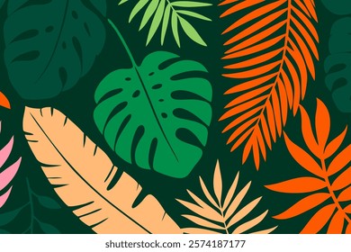 Creative minimalist hand draw Abstract art background. Modern aesthetic background.