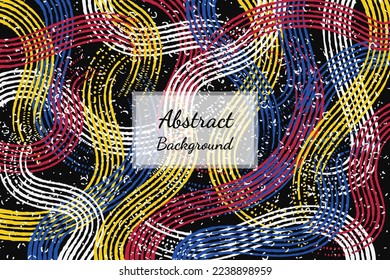 Creative minimalist hand painted. abstract art background. grunge sporty brush stroke pattern style.