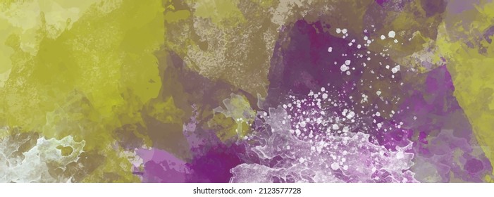 Creative minimalist hand painted illustrations for wall decoration, postcard or brochure cover design. Abstract vector illustration.