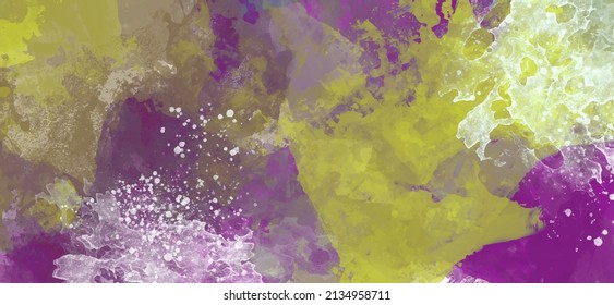 Ilustraciones minimalistas creativas pintadas a mano para el diseño de la pared, la postal o la portada. Ilustración del vector abstracto.