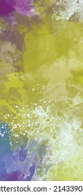 Creative minimalist hand painted illustrations for wall decoration, postcard or brochure cover design. Abstract vector illustration.