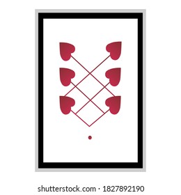 creative minimalist hand-painted illustrations for wall decoration, geometric abstract, postcard or brochure cover designs. EPS10 vector.