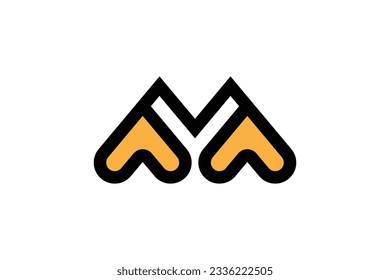 Creative and minimalist home logo design template on white background 
