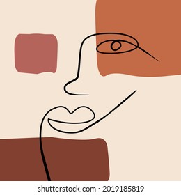 Kreative minimalistische Illustrationen für Wanddekoration, Postkarten- oder Broschürenbeschriftung. Vektorgrafik EPS10.