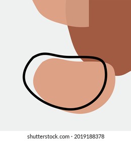 Creative minimalist illustrations for wall decoration, postcard or brochure cover design. Vector Illustration EPS10.