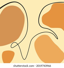 Creative minimalist illustrations for wall decoration, postcard or brochure cover design. Vector Illustration EPS10.