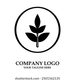 Diseño de logotipo aislado minimalista creativo para la empresa