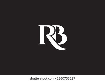 Letra creativa y minimalista Diseño del logotipo BP PB