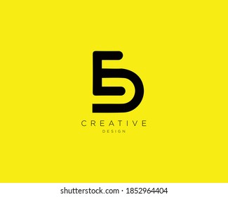 Creative and Minimalist Letter ED Logo Design Using letters E and D , ED Monogram svg