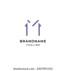 Creative and Minimalist Letter M Logo Design Template