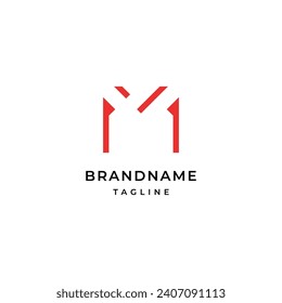 Creative and Minimalist Letter M Logo Design Template