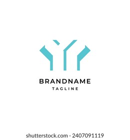 Creative and Minimalist Letter M Logo Design Template