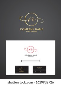 Creative and Minimalist Letter N Logo Design Icon, Editable in Vector Format in Black and White Color