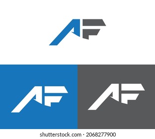 Creative and Minimalist Letters AF Logo Design