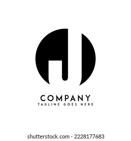 Creative minimalist logo design with beautiful and simple elements.