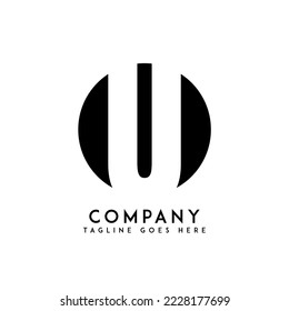 Creative minimalist logo design with beautiful and simple elements.