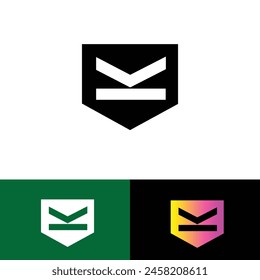 Diseño creativo y minimalista del logotipo de la letra K editable en formato de Vector