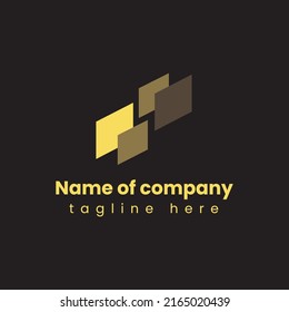 Creativo modelo minimalista moderno y dinámico de logotipo para una identidad de marca y archivo libre de vectores de empresa