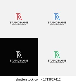 Creative , Minimalist, Modern Letter R Logo Design Vector Template. Professional abstract flat letter r icon design for business or corporate identity.