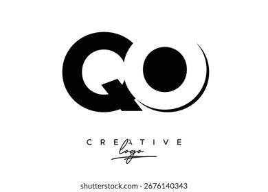  Logotipo creativo minimalista de espacio negativo más tarde con monograma moderno para marca y logotipo de marca comercial con letras iniciales Diseño de logotipo para marca.