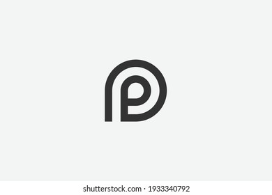 Creative and Minimalist P Letter Logo Design