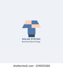 Creative Minimalist Solar System Logo Design