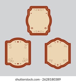 creative and minimalist sticker design