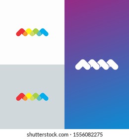 Creative MM Logo Symbol Design Template