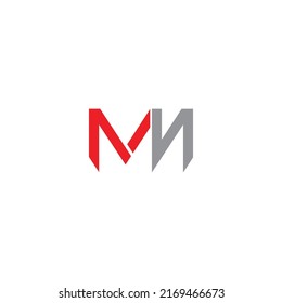 Creative MN M M N initial based letter icon logo 