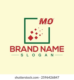 Creative MO letter logo design for your business brands