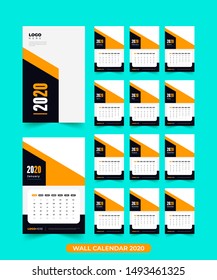 Creative and Modern 2020 Calendar Design for all Type Company