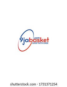 Modelo creativo moderno de logotipo de cesta de 9 ja, logotipo vectorial para identidad empresarial y de empresa 