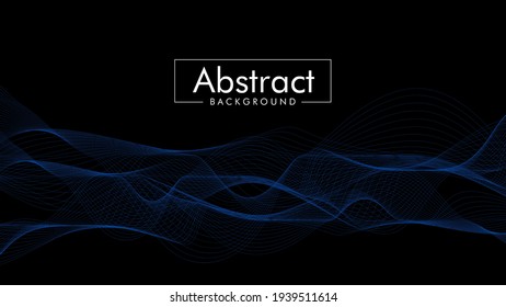 Creative Modern Abstract Blue 4K UHD Background Design