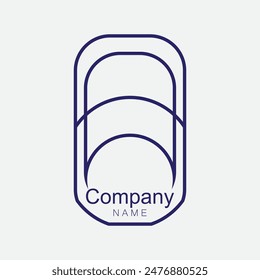 Diseño de logotipo abstracto creativo y moderno 