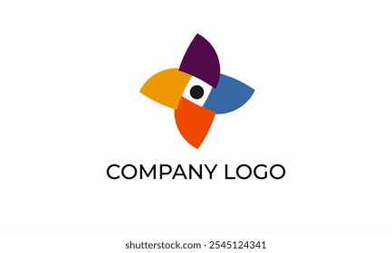 Design de logotipo abstrato criativo e moderno para a identidade exclusiva da marca: gráficos digitais personalizáveis de alta resolução para marcas profissionais 