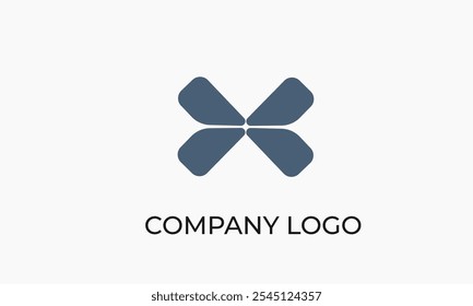 Design de logotipo abstrato criativo e moderno para a identidade exclusiva da marca: gráficos digitais personalizáveis de alta resolução para marcas profissionais 