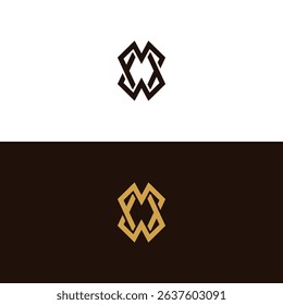 Creative and modern abstract minimalist logo design.