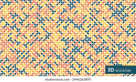 Creative modern abstract pattern background.