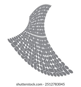 Creative modern abstract pattern background.
