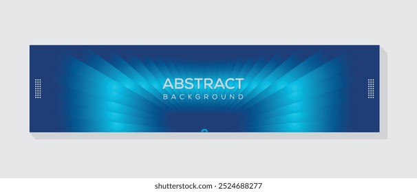 Creative, modern, abstract Technology blue gradient colorful social media cover or banner design Template, social media profile cover photo design.
