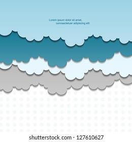 Creative modern abstract vector background