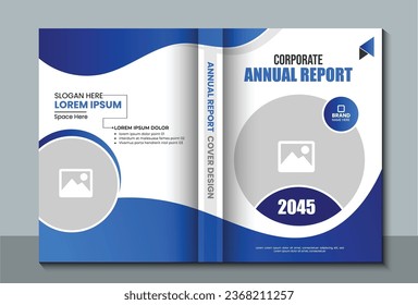 Creative modern abstract vector template layout design with cover page for company profile ,annual report , brochures, flyers, presentations, leaflet, magazine ,book . and vector a4 size for editable.