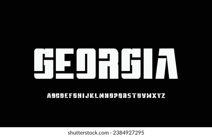 Creative modern alphabet fonts typography abstract decorative sport game technology fashion digital future creative logo design 