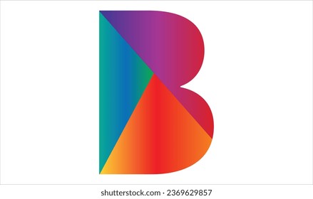 Creative and modern B letter logo design. B Logo Design, Initial B Logo template