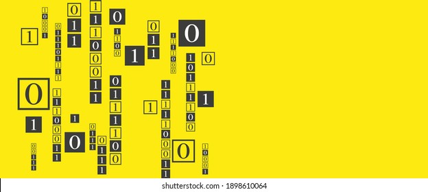 Creative and modern background with numbers.