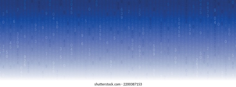 Creative and modern background with numbers.