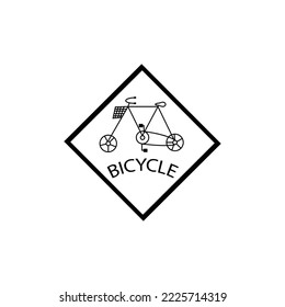  Modelo de diseño de plantilla de diseño de logotipo de ciclo BI moderno creativo logotipo de imagen logotipo