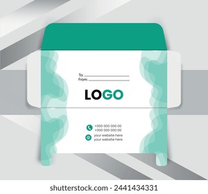 creative modern business branding envelope design template
