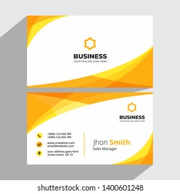 Creative and modern business card