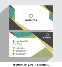 Creative and modern business card